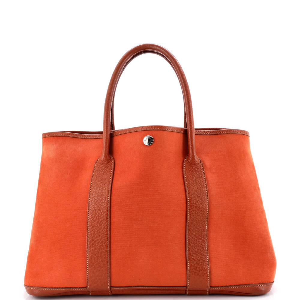 Hermes Garden Party Tote Toile And #243213H21B